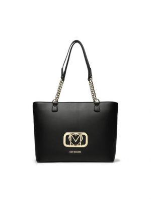 Nákupná taška Love Moschino čierna