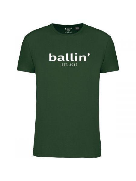 Koszulka z krótkim rękawem Ballin Est. 2013 zielona