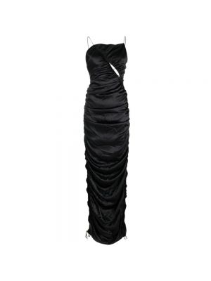 Sukienka z otwartymi plecami Del Core czarna