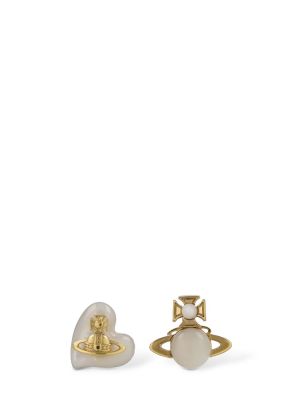 Orecchini con perline Vivienne Westwood oro