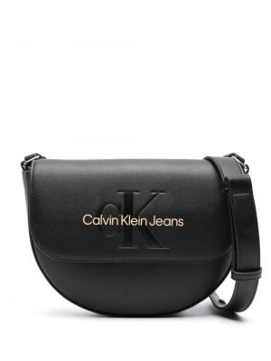 Geantă crossbody din piele Calvin Klein Jeans