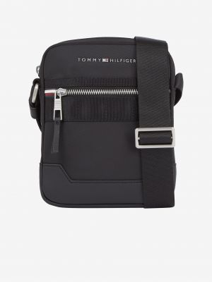 Černá taška přes rameno z nylonu z nylonu Tommy Hilfiger
