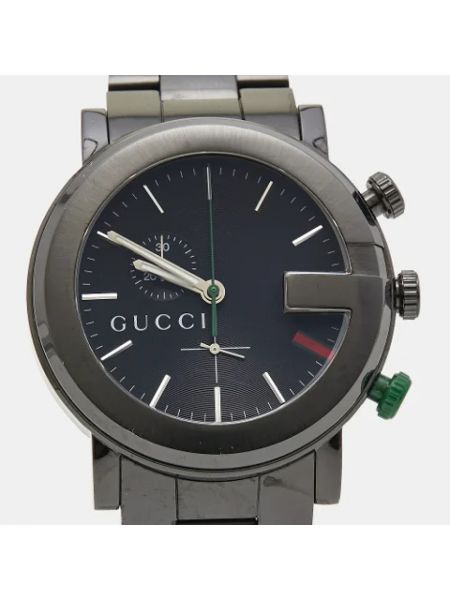 Relojes de acero inoxidable Gucci Vintage negro