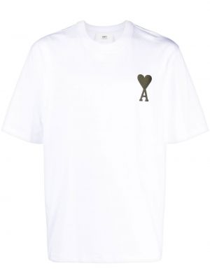 T-shirt Ami Paris bianco