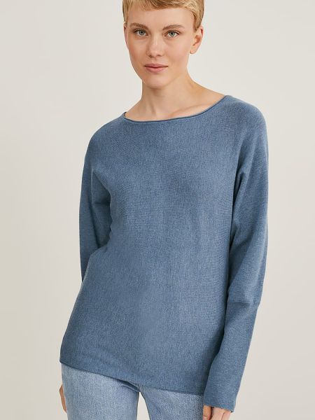 Нейлоновий светр з віскози C&a синій