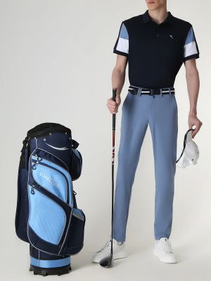 Однотонные спортивные штаны Chervo' голубые