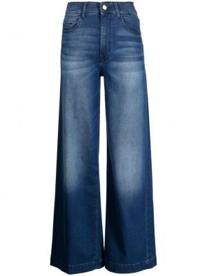 Voľné džínsy Dl1961 modrá