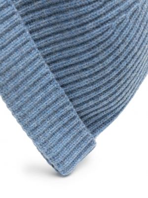 Bonnet en tricot N.peal bleu