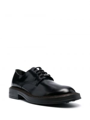 Nėriniuotos iš natūralios odos oksfordo batai su raišteliais Tod's juoda