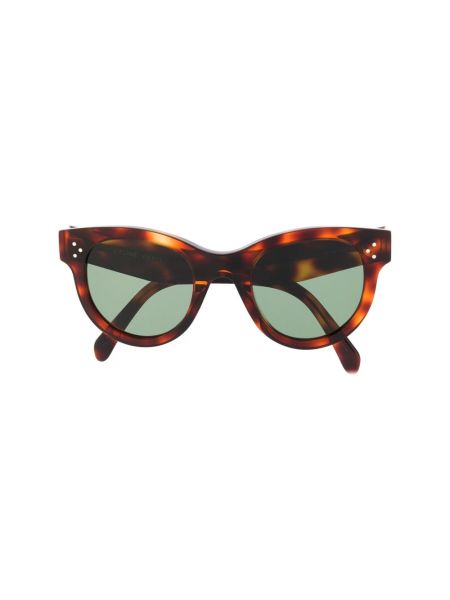 Okulary przeciwsłoneczne Céline brązowe