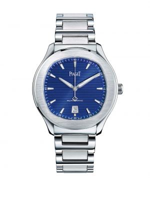 Серебряные часы из нержавеющей стали Piaget