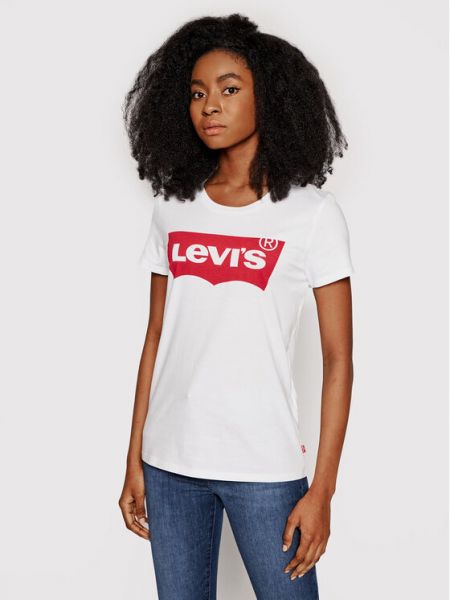 Koszulka z krótkim rękawem Levi's biała