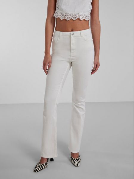 Jeans skinny slim Pieces blanc