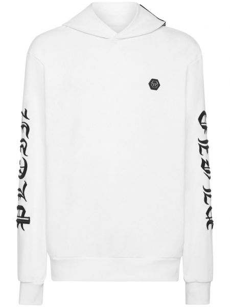 Sweat-shirt long en coton Philipp Plein