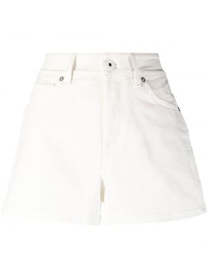 Jeans-shorts Lanvin hvit