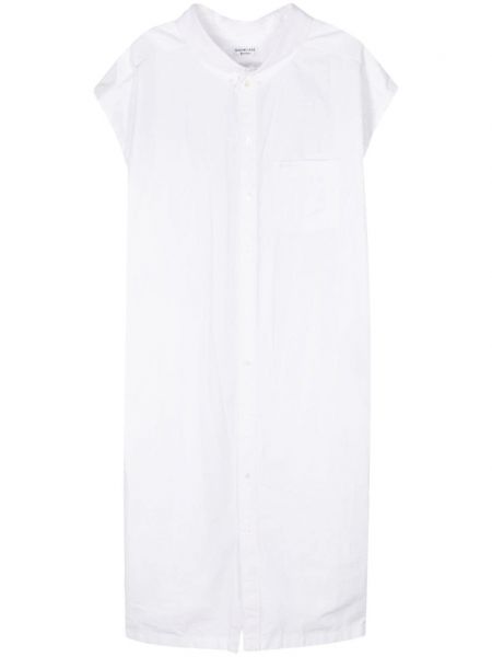 Robe chemise brodé Balenciaga blanc