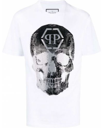 T-shirt Philipp Plein vit