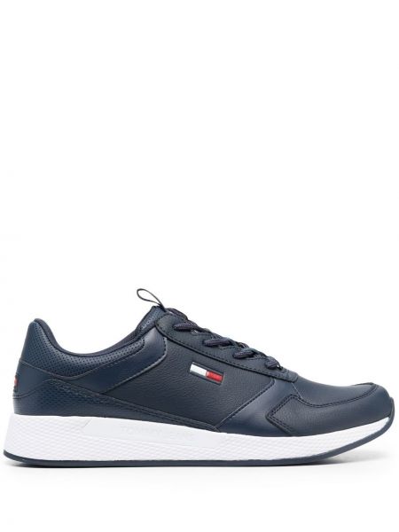 Sneakers με κορδόνια με δαντέλα Tommy Jeans μπλε