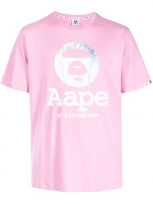 T-shirt Aape By *a Bathing Ape® rosa