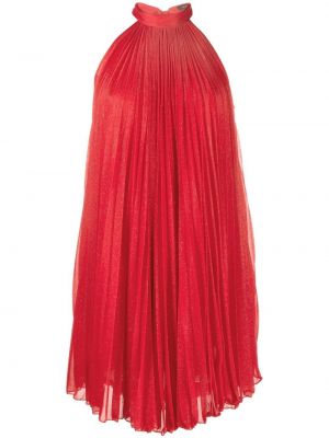 Плисирана рокля Styland червено