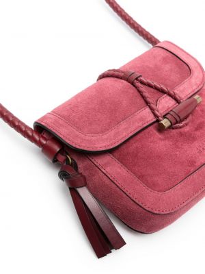 Crossbody torbica od brušene kože Isabel Marant