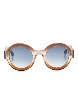 Okulary przeciwsłoneczne gradientowe Gigi Studios brązowe
