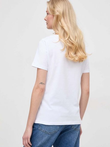 Bavlněné tričko Liu Jo bílé