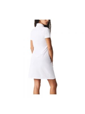 Mini vestido Lacoste blanco
