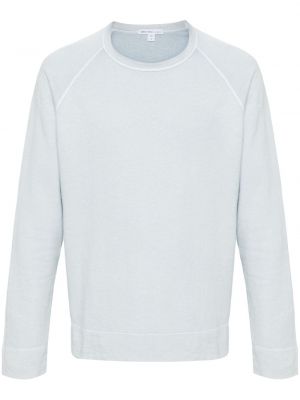 Sweatshirt aus baumwoll James Perse blau