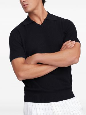Polo marškinėliai Brunello Cucinelli juoda
