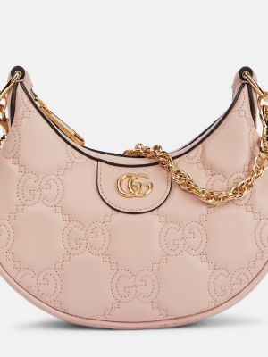 Τσάντα ώμου Gucci ροζ