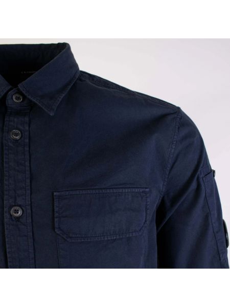Camisa con bolsillos C.p. Company azul