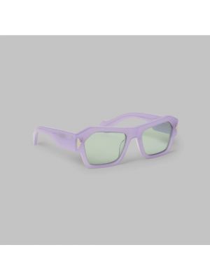 Okulary przeciwsłoneczne Marcelo Burlon fioletowe