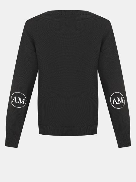 Пуловер Alessandro Manzoni черный