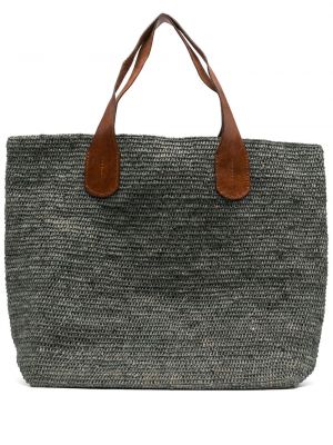 Плетени шопинг чанта Ibeliv сиво