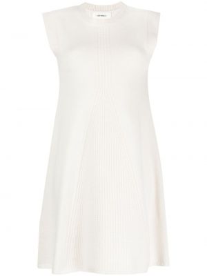 Плетена кашмирена рокля Lisa Yang бяло