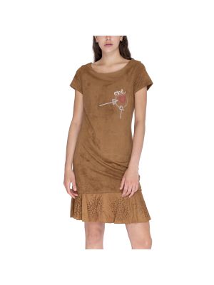Сукня Desigual, коричнева