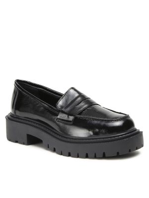 Loafers chunky chunky Simple nero