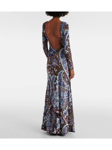 Paisley jersey jarse elbise Etro