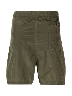 Pantalones cortos deportivos con cordones Stone Island verde