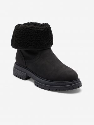 Zimní kotníkové boty Roxy černé