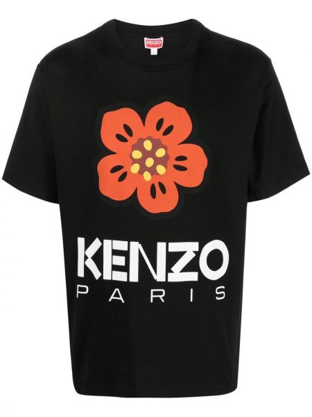 Tricou cu imagine Kenzo negru