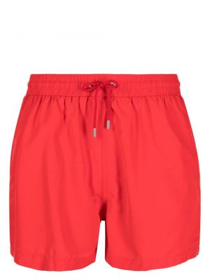 Kratke hlače s črtami Paul Smith rdeča