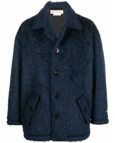 Γυναικεία παλτό με κουμπιά Marni μπλε