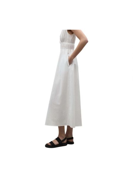 Sukienka midi Ecoalf biała