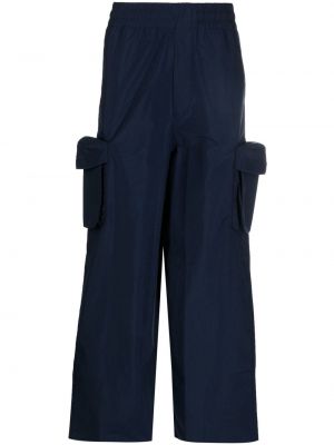 Pantalon cargo avec poches Sunnei bleu