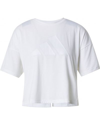 Sportiniai marškinėliai Adidas Performance balta