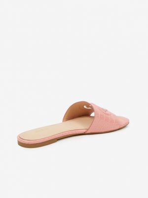 Papuci de casă Guess roz
