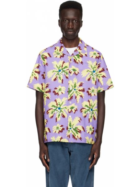 Разноцветная рубашка с цветочным принтом Ps By Paul Smith