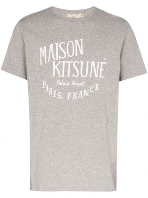 T-shirt Maison Kitsuné grigio